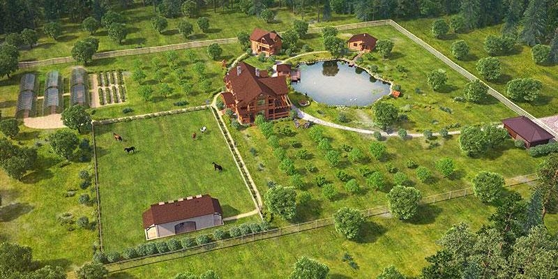 Выбор участка для строительства загородного дома